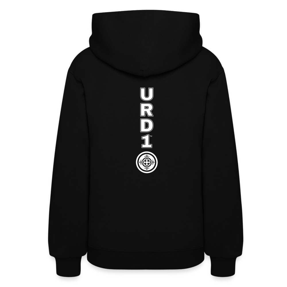 URD1- Jehovah Rapha - Women Impact Hoodie - black