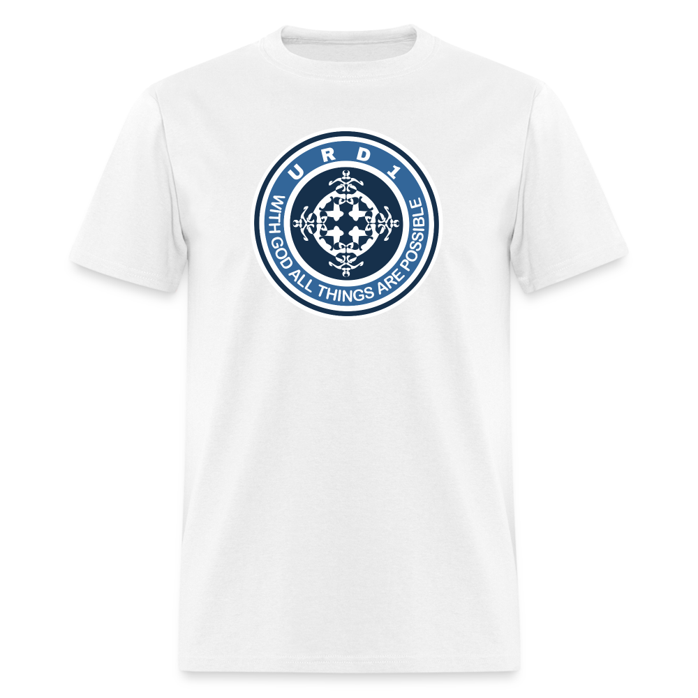 URD1 - Women Praise T-Shirt - All Things Possible - white