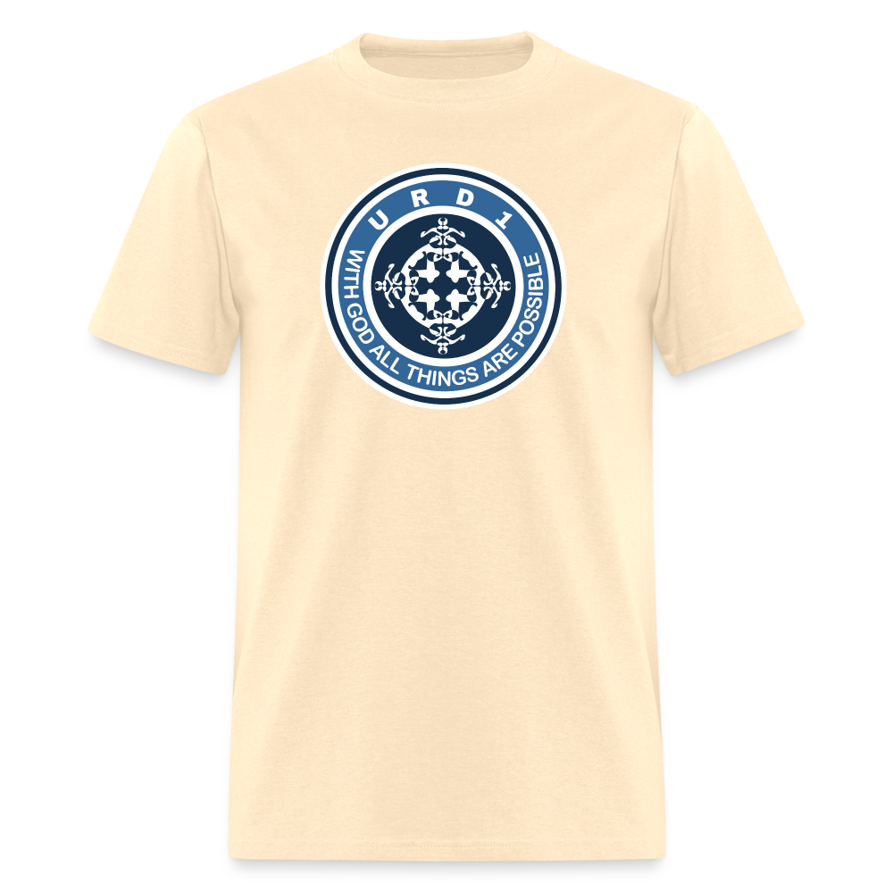 URD1 - Women Praise T-Shirt - All Things Possible - natural