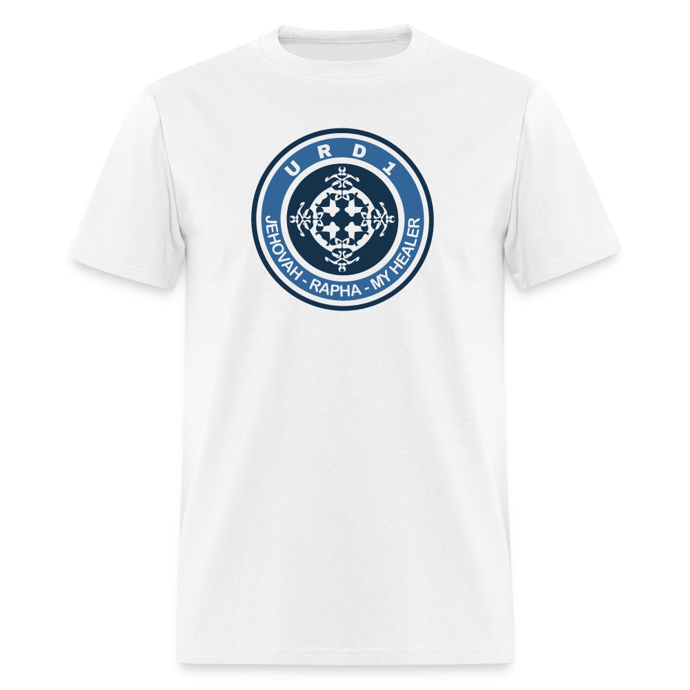 URD1 - Women Praise T-Shirt - Jehovah Rapha - white