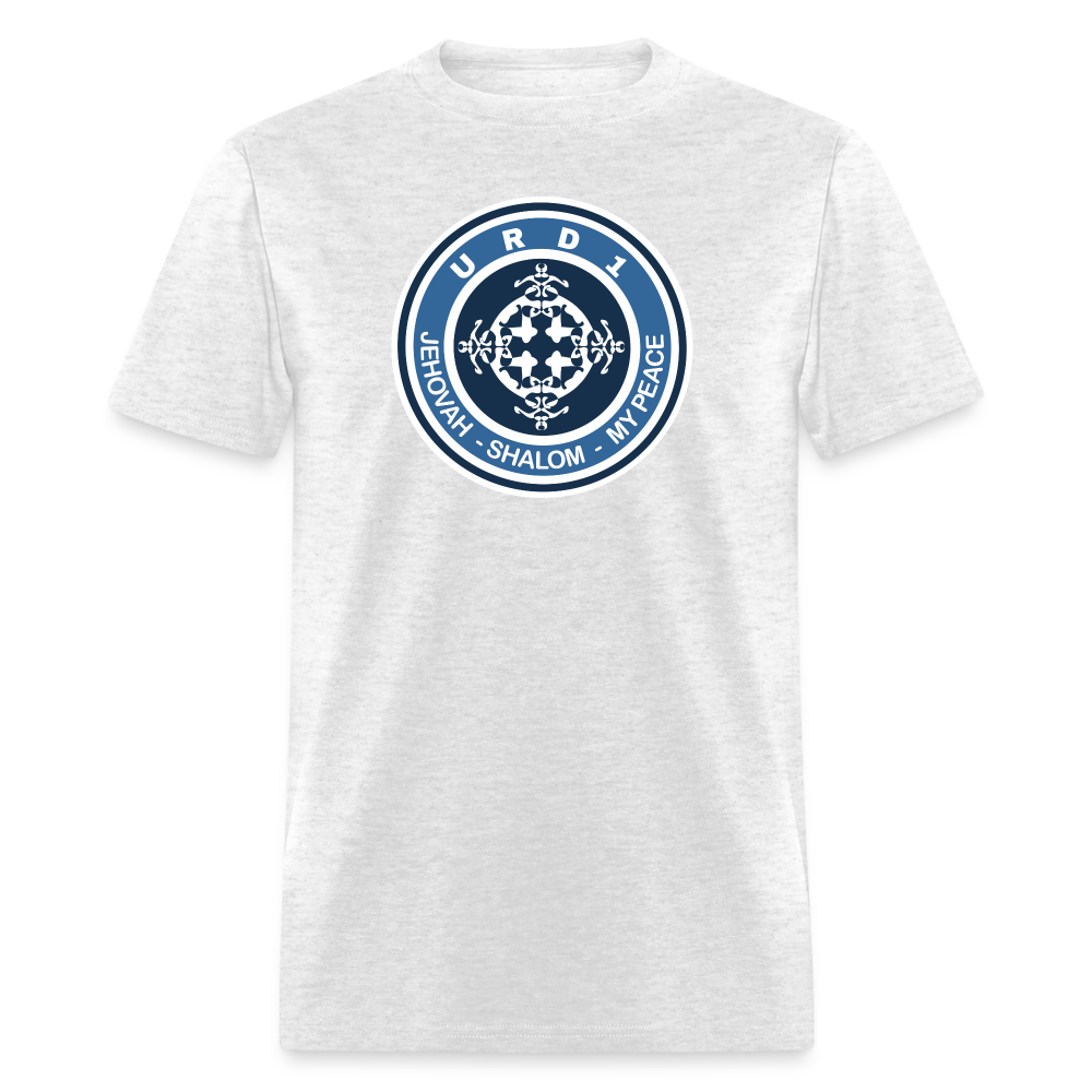 URD1 - Women Praise T-Shirt - Jehovah Shalom - light heather gray