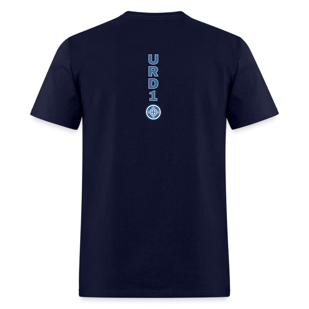 URD1 - Women Praise T-Shirt - Jehovah Shalom - navy