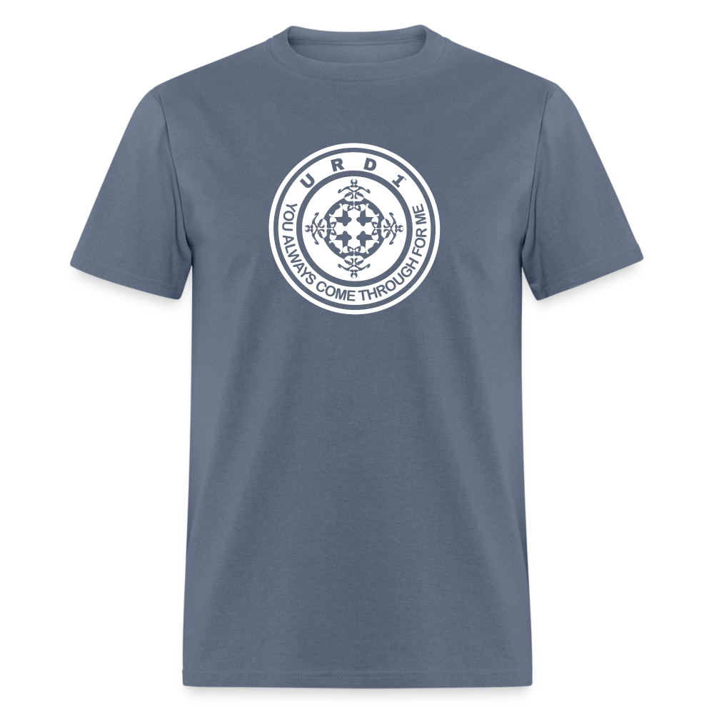 URD1 - Women Praise T-Shirt - You Come Through - denim