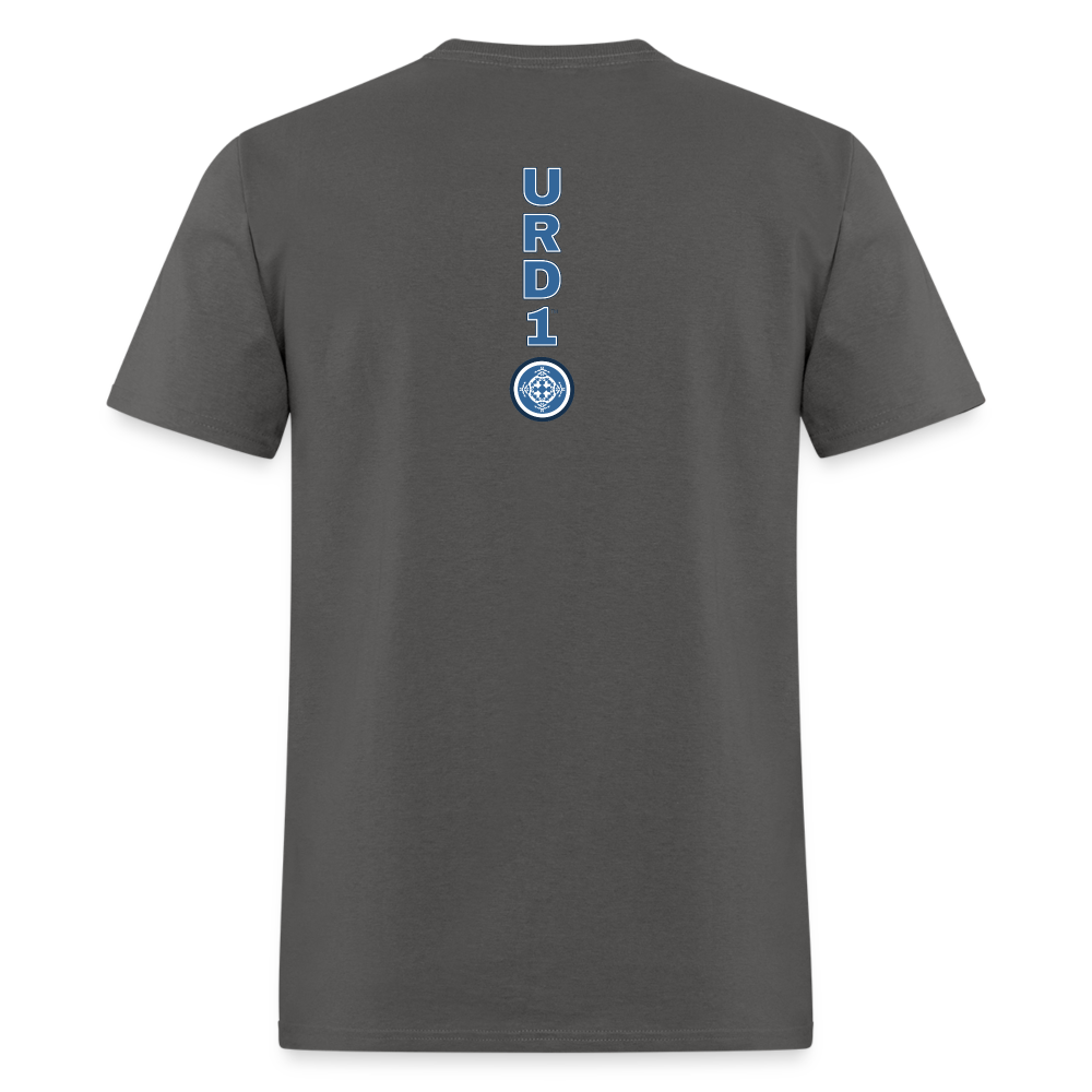 URD1 - Men Praise T-Shirt - Jehovah Nissi - charcoal