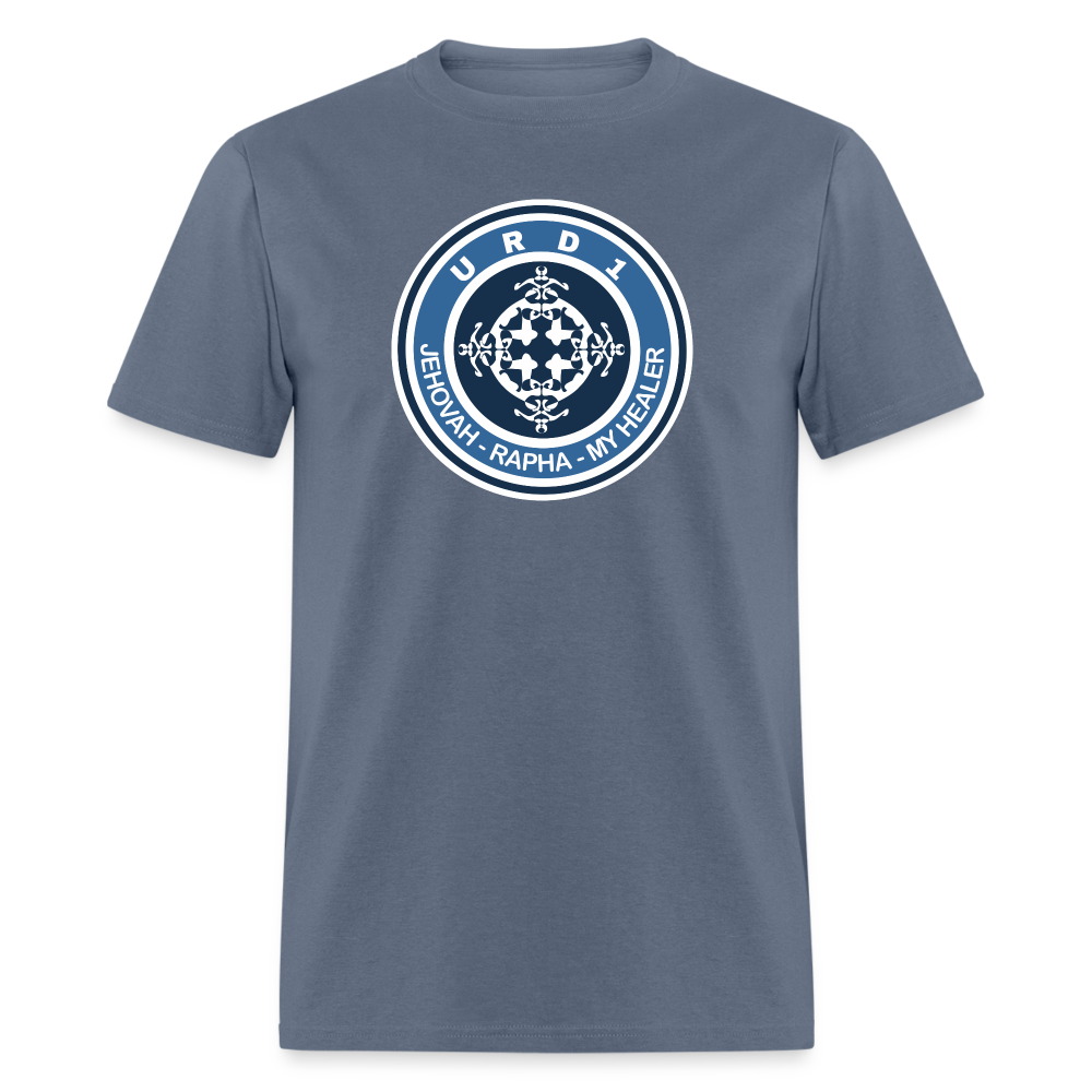 URD1 - Men Praise T-Shirt - Jehovah Rapha - denim