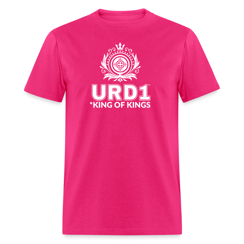 URD1 - Women Praise T-Shirt - King of Kings - fuchsia