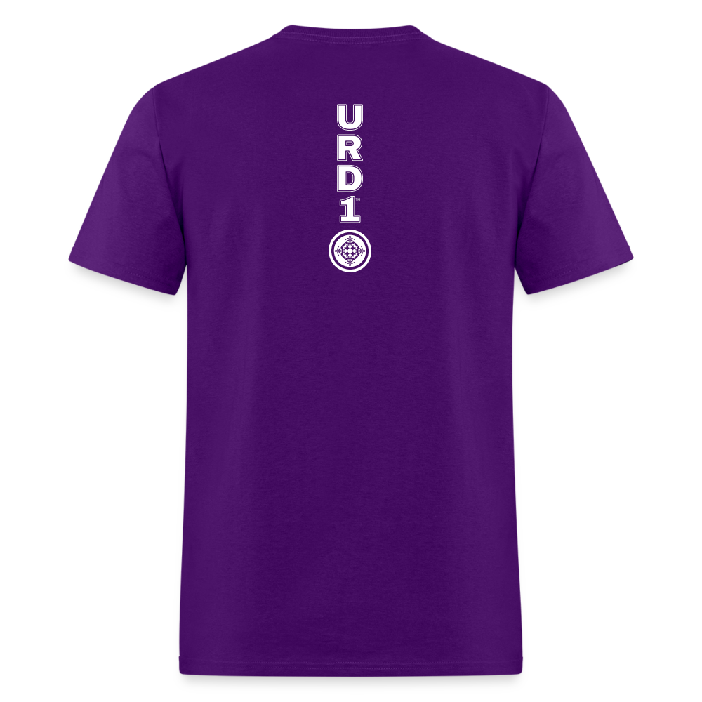 URD1 - Women Praise T-Shirt - Lion of Judah - purple