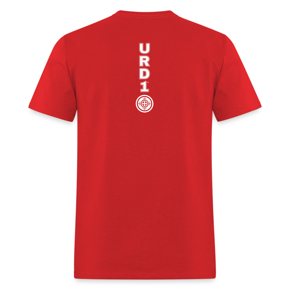 URD1 - Women Praise T-Shirt - Lord of Lords - red