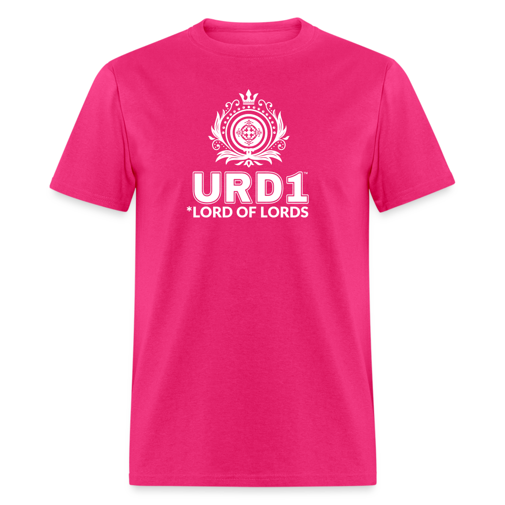 URD1 - Women Praise T-Shirt - Lord of Lords - fuchsia